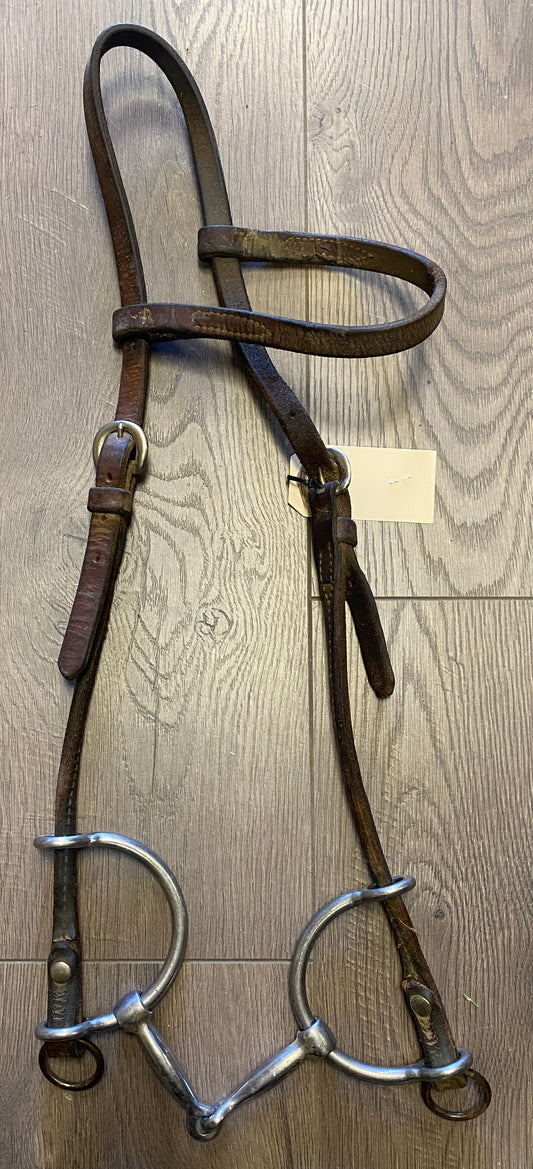 Champion Western Leather Gag Bridle