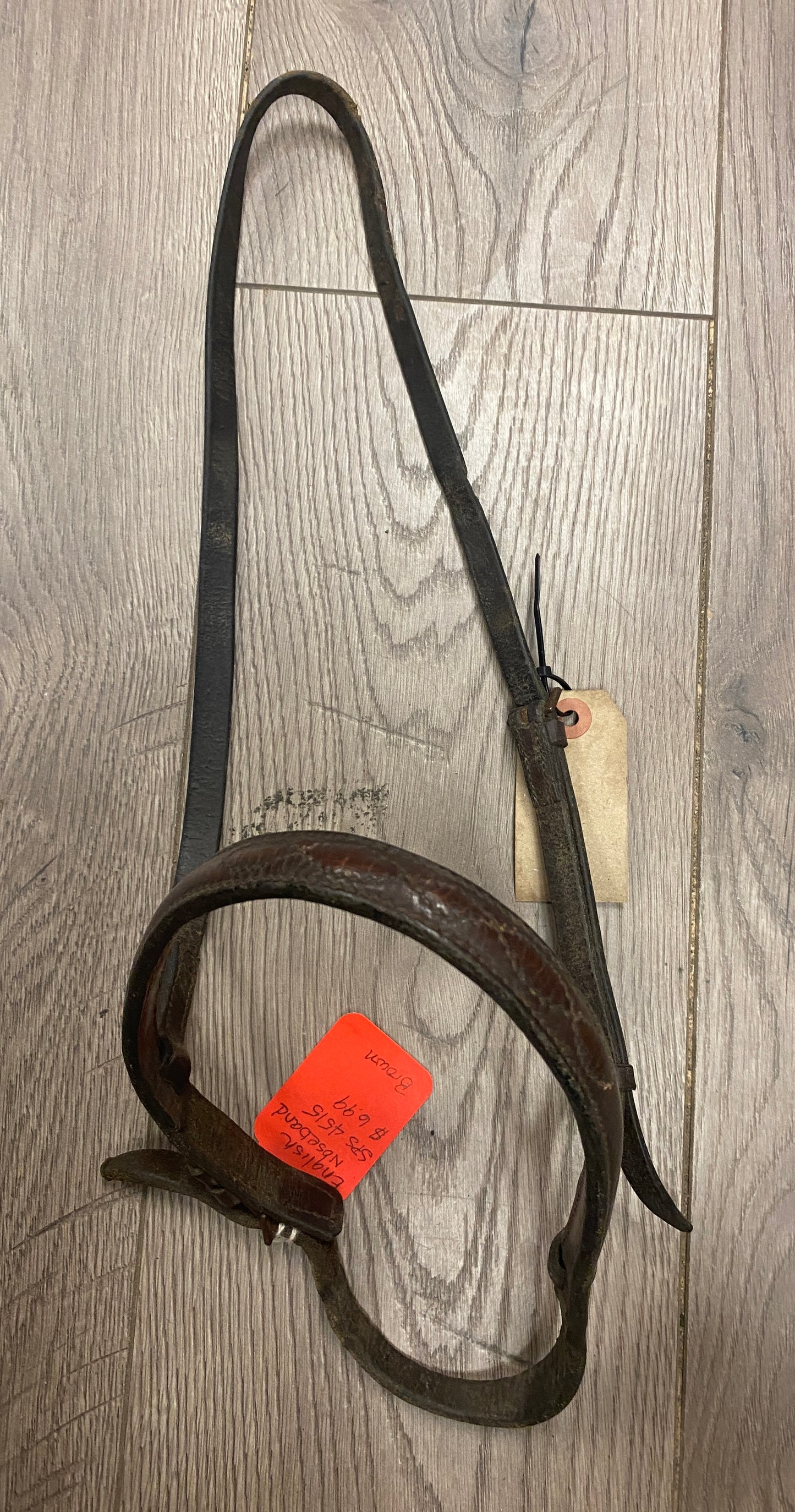 Full Leather Fancy Stitch Noseband