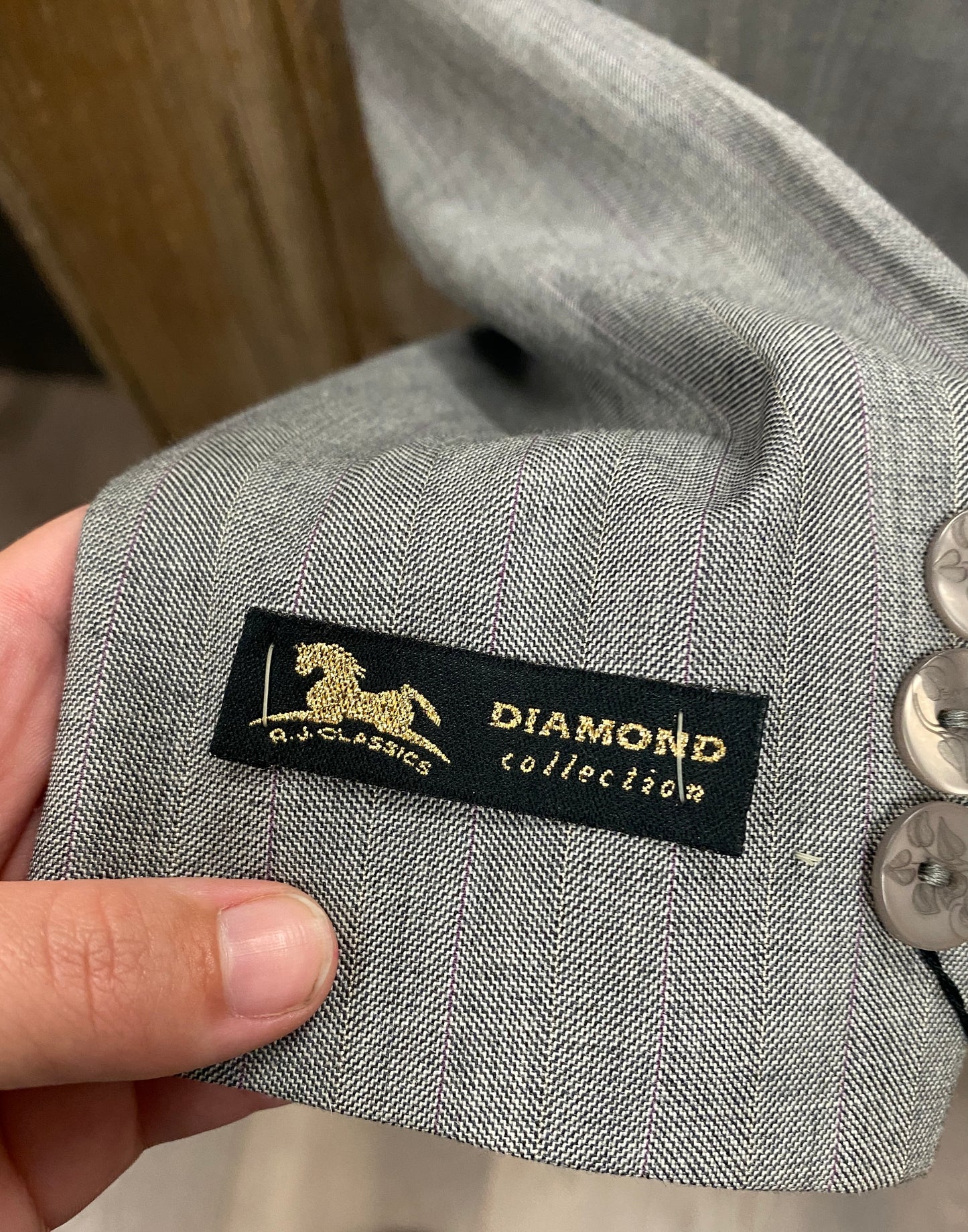 10S Kids Gray RJ Classics Sasha Diamond Collection Hunt Coat
