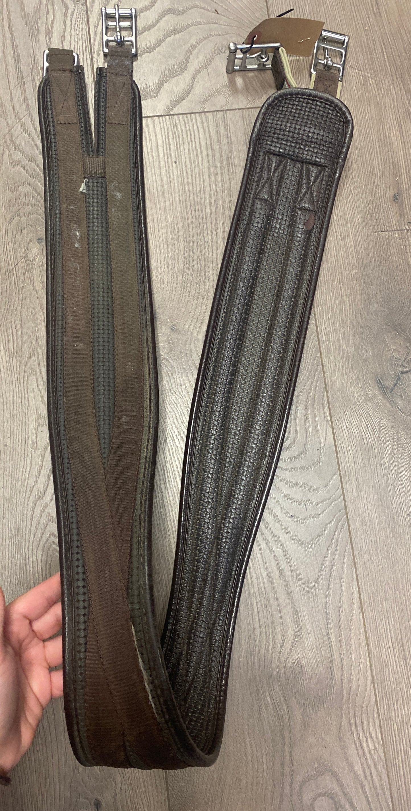 60” Brown Thorowgood Girth