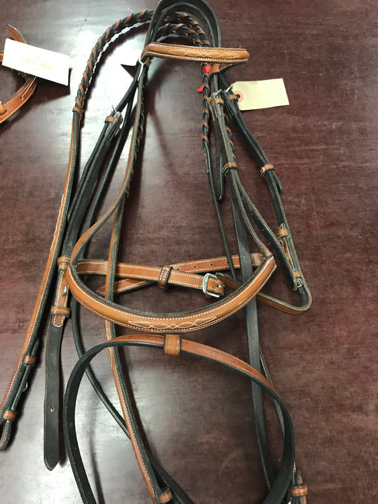 Full Bobby’s fancy bridle w/ laced reins