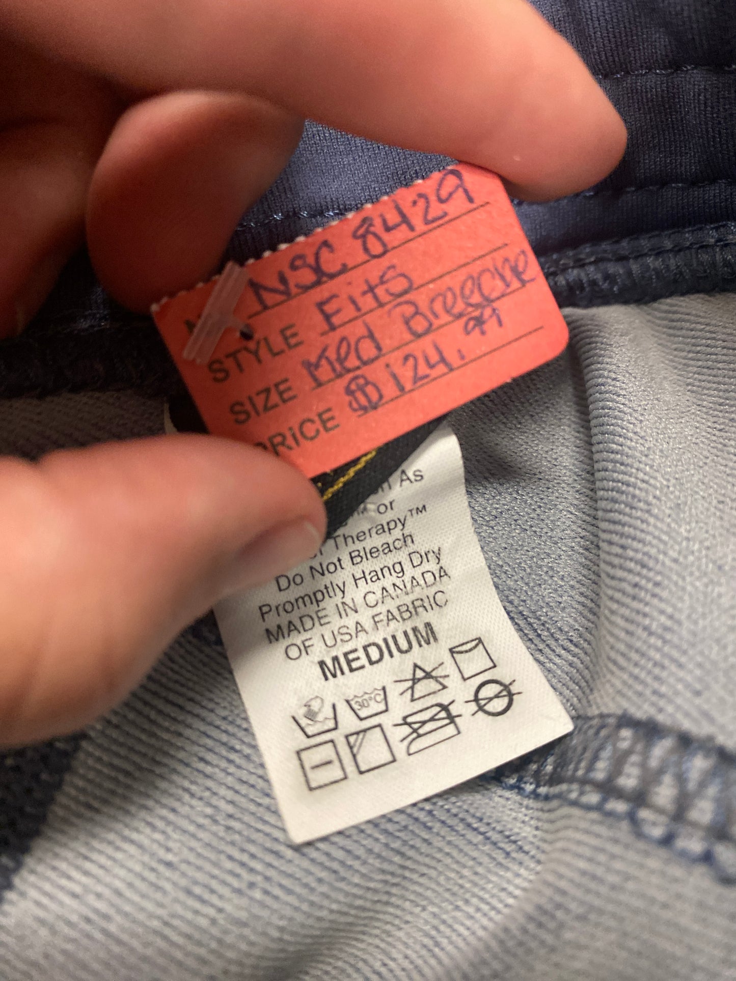 Medium Blue FITS Full Seat Breeches