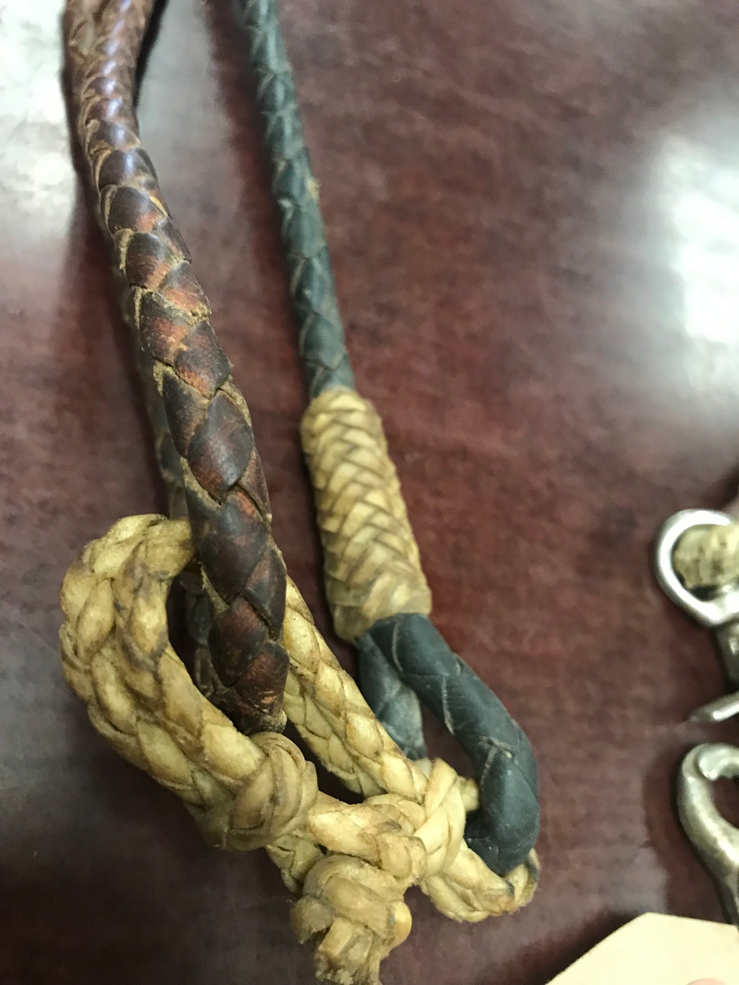 Braided Romel reins