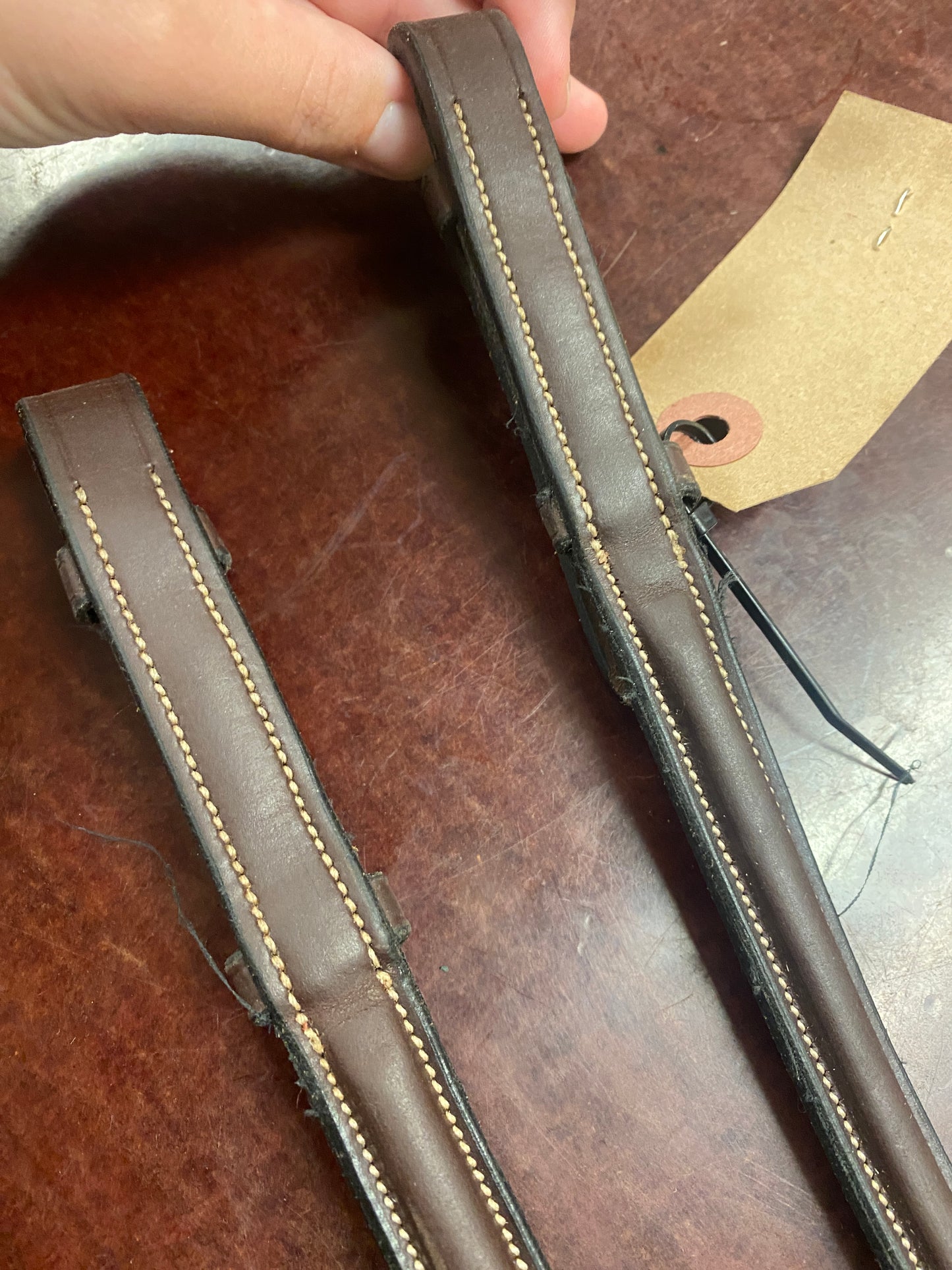 ADT Fancy Stitch Curb Rein