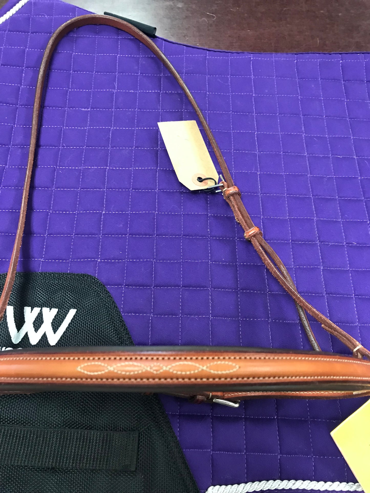 Edgewood fancy padded nose 3/4, noseband