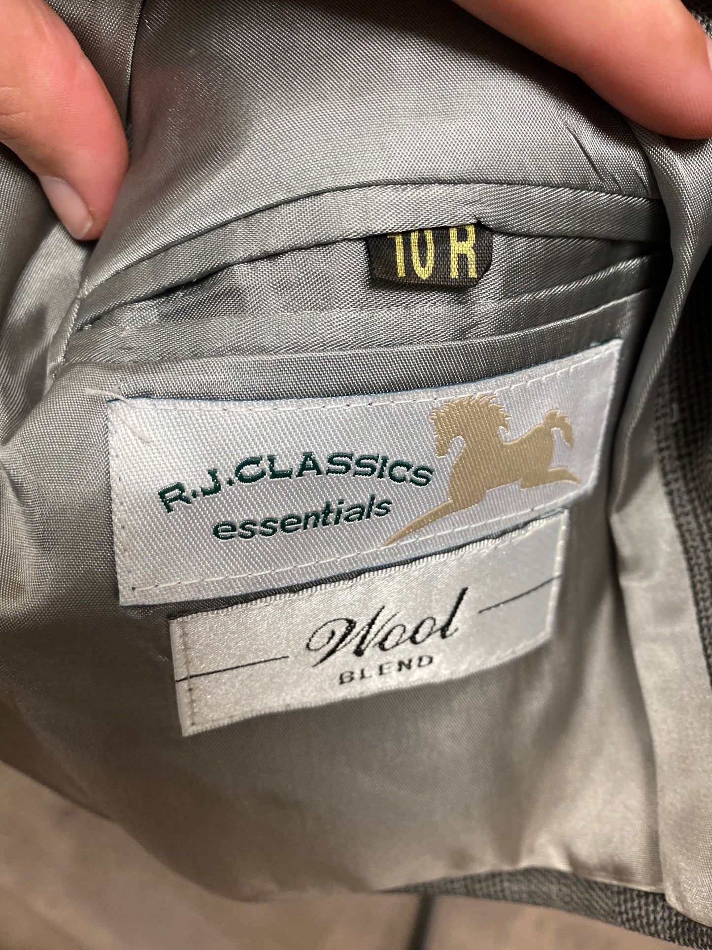 10R Kids RJ Classics Gray Essentials Hampton Hunt Coat