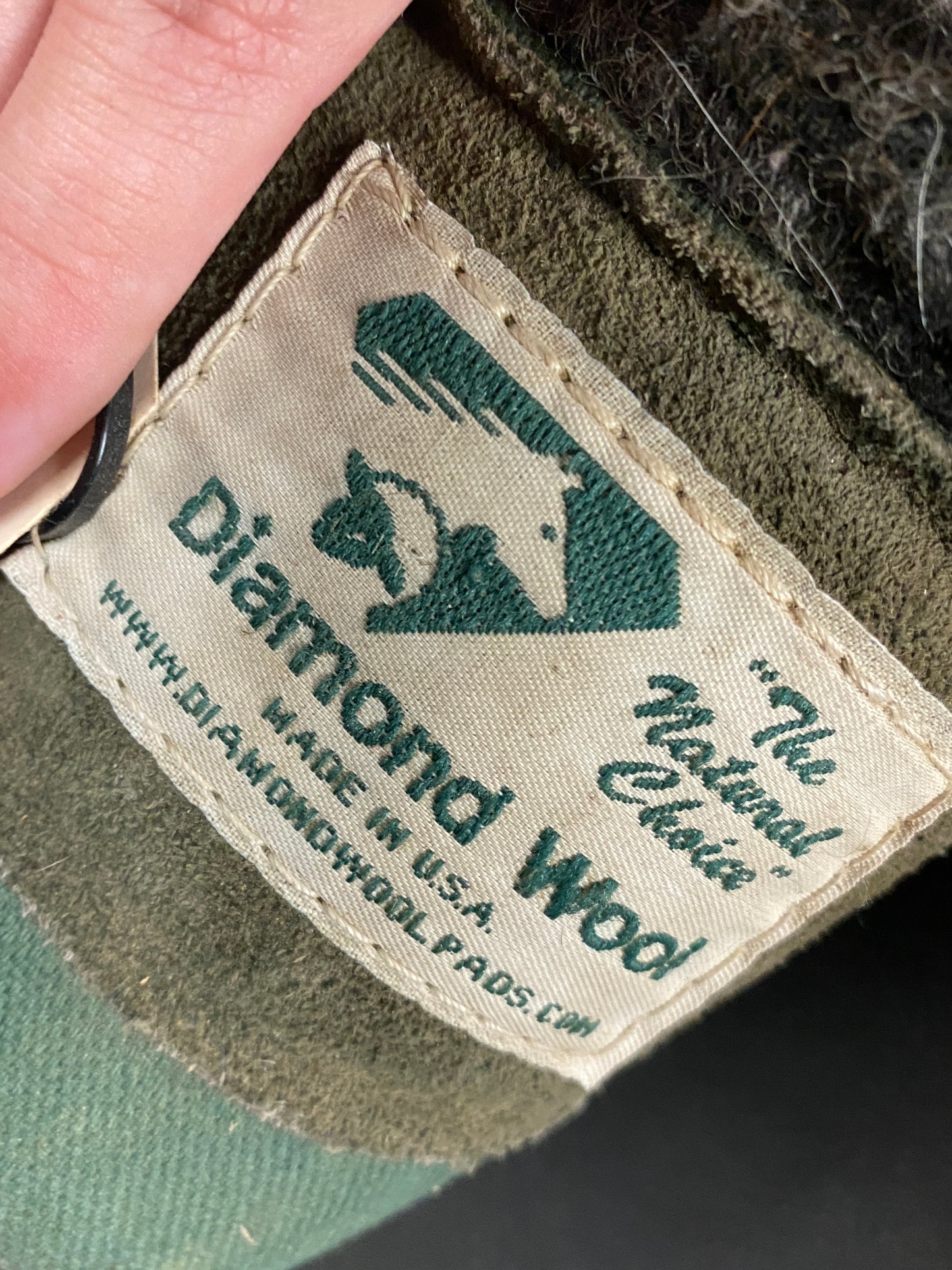 Green Diamond Wool Pad
