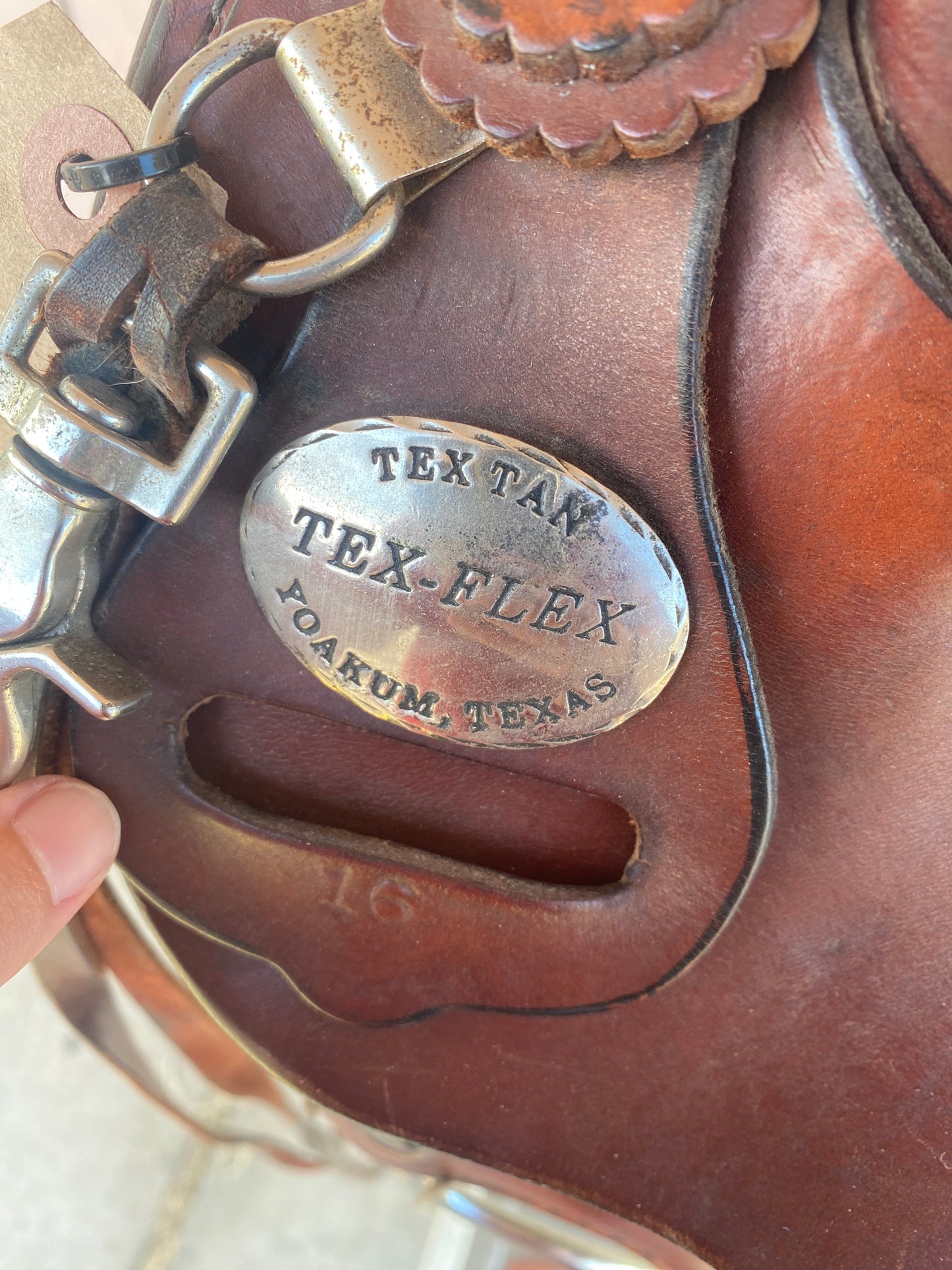 15” Tex Tan Flex Endurance Saddle