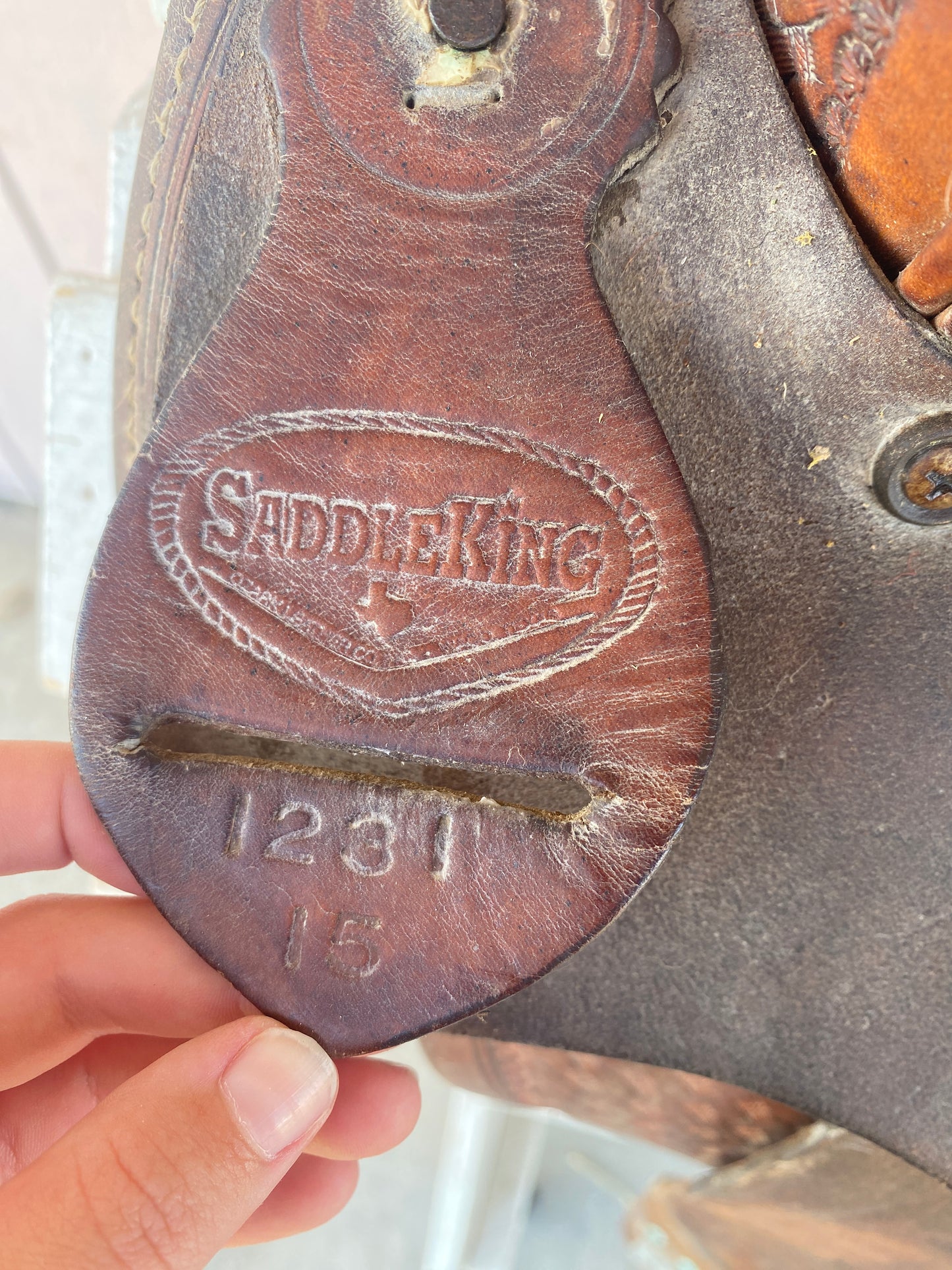 15” Saddle King Barrel Saddle