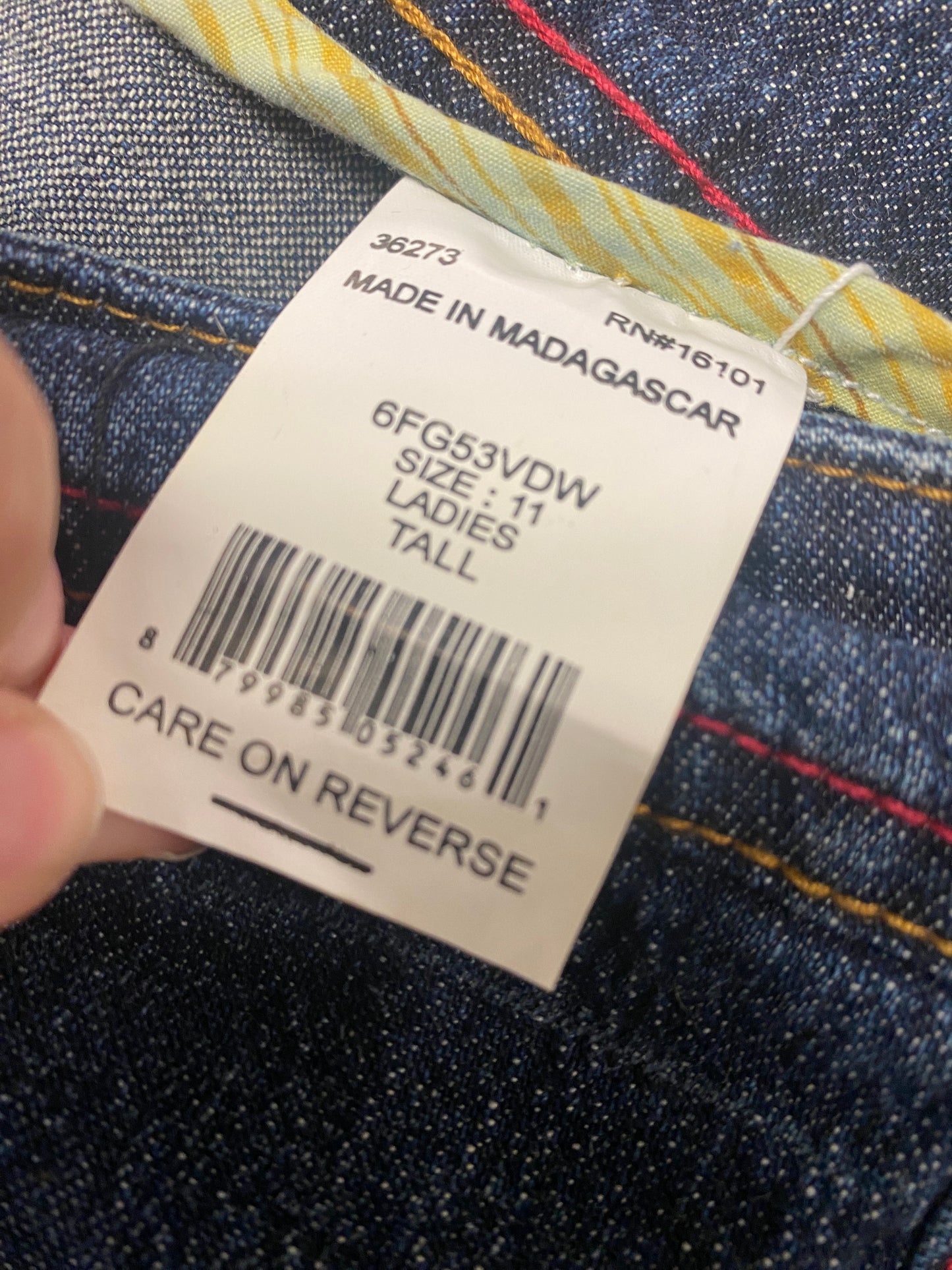 11 Tall Farm Girl Mardy Barn Utility Jeans
