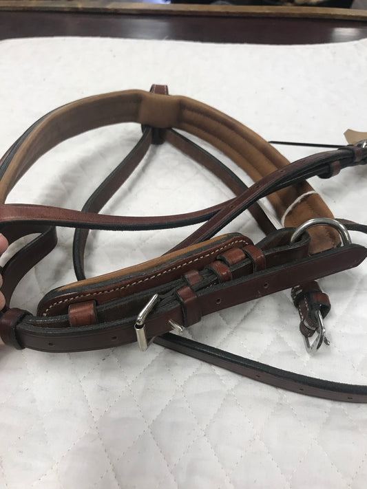 O/S ADT fancy padded noseband