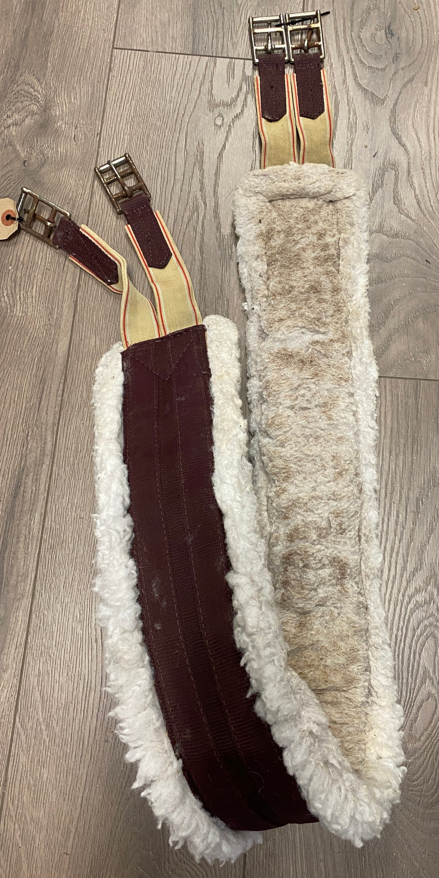 56” Brown Fleece Girth