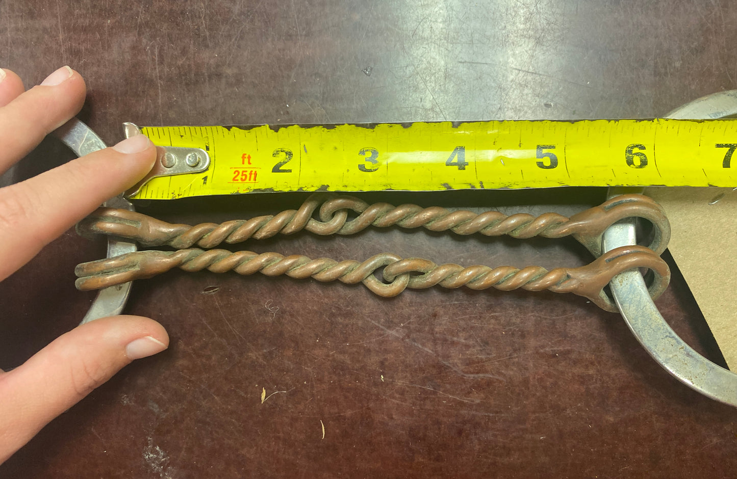 5.25” Double Twisted Wire Loose Ring Snaffle