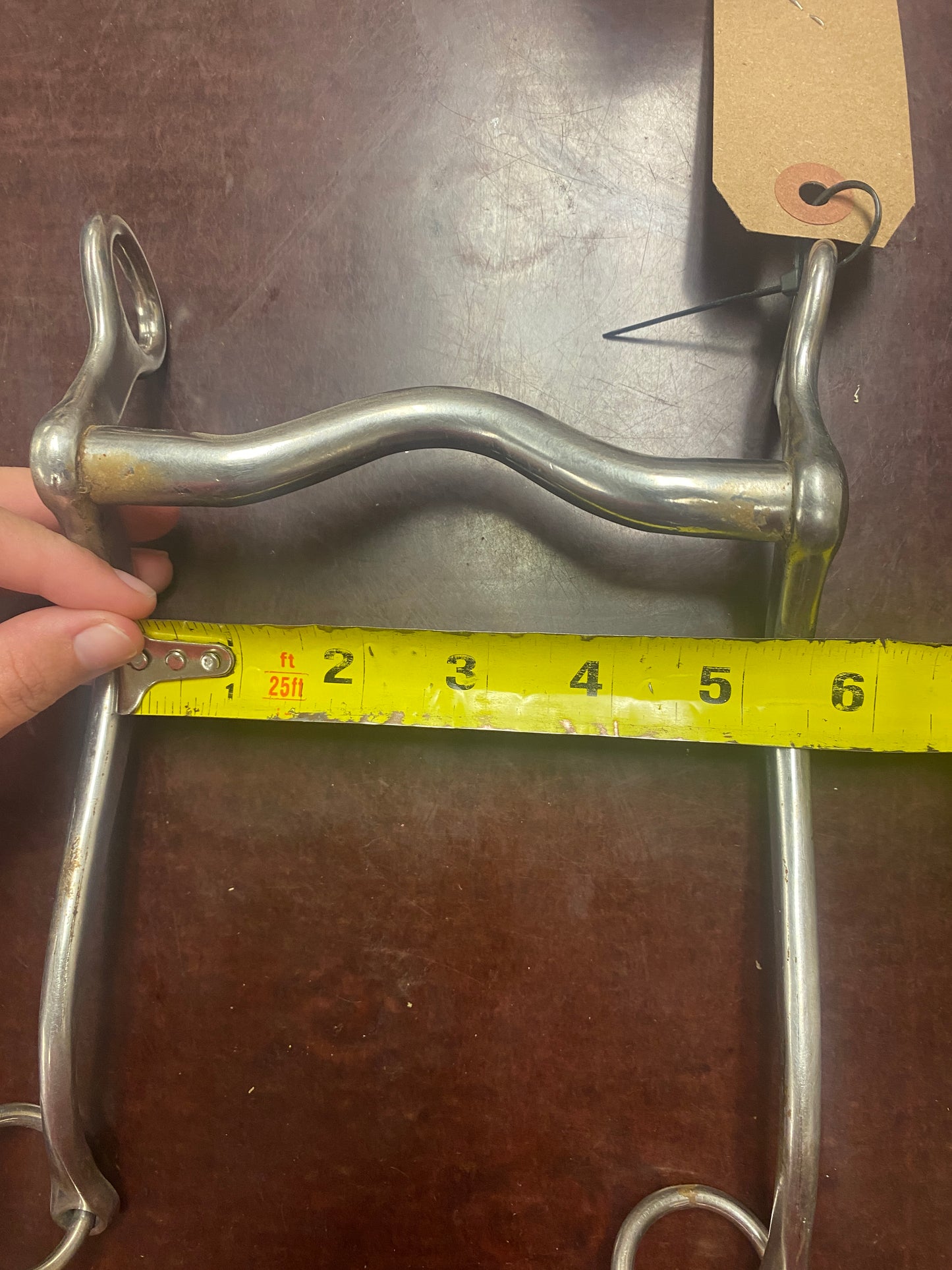 5” Low Port Long Shank Curb Bit