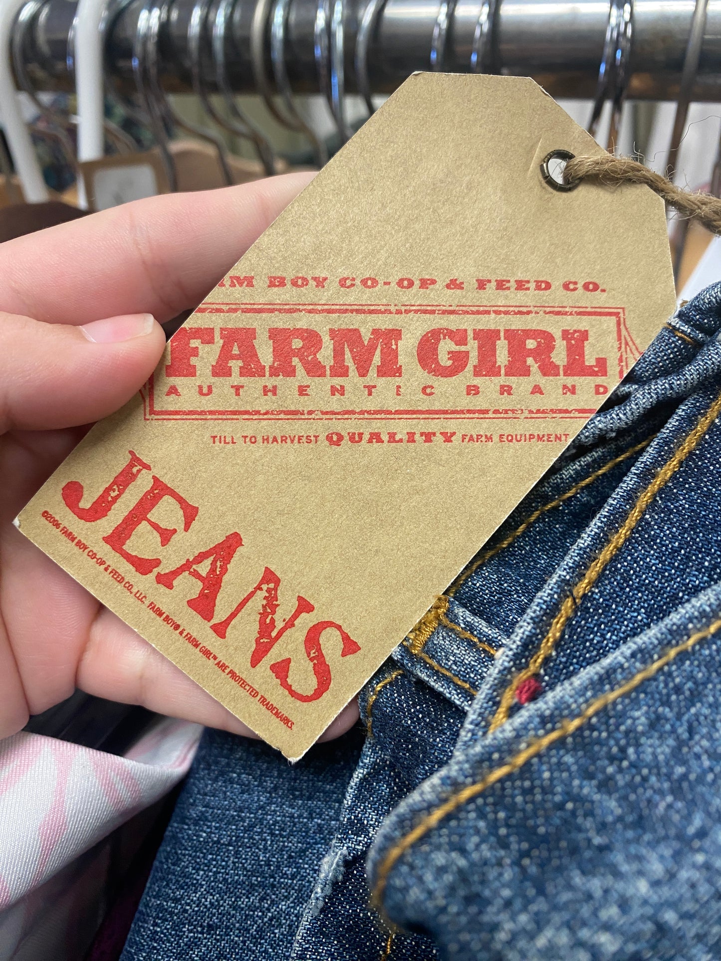 9 Tall Farm Girl Carole-Lu Boot Cut Jeans