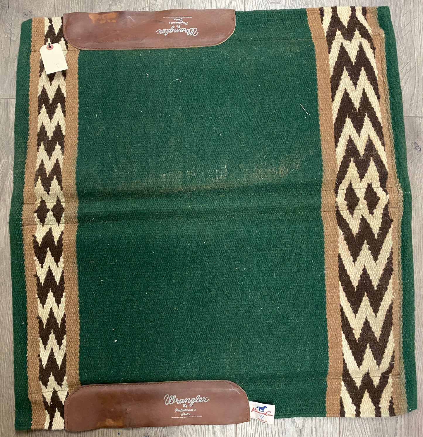 30x32 Green Wrangler Professionals Choice Western Pad