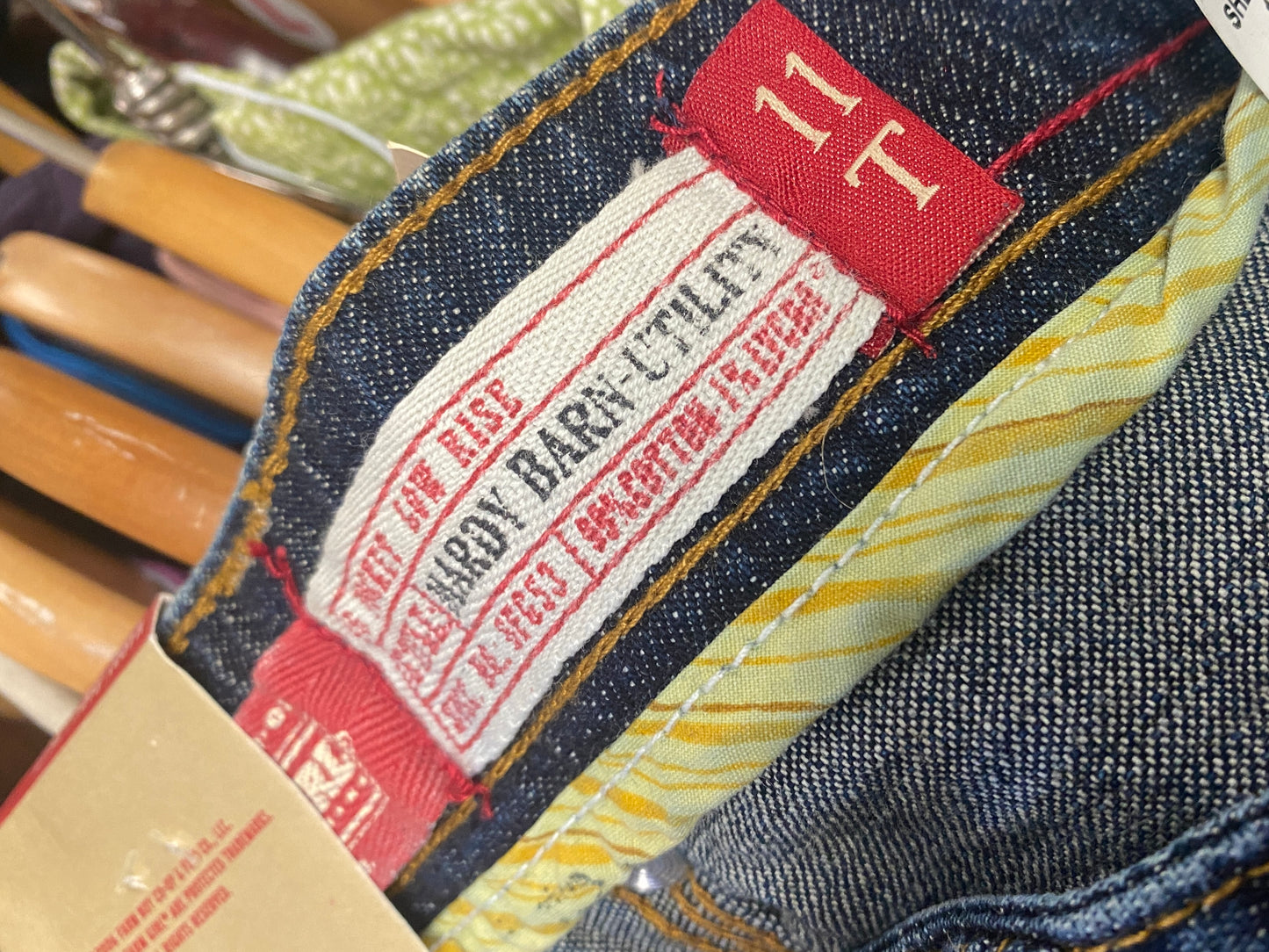 11 Tall Farm Girl Mardy Barn Utility Jeans
