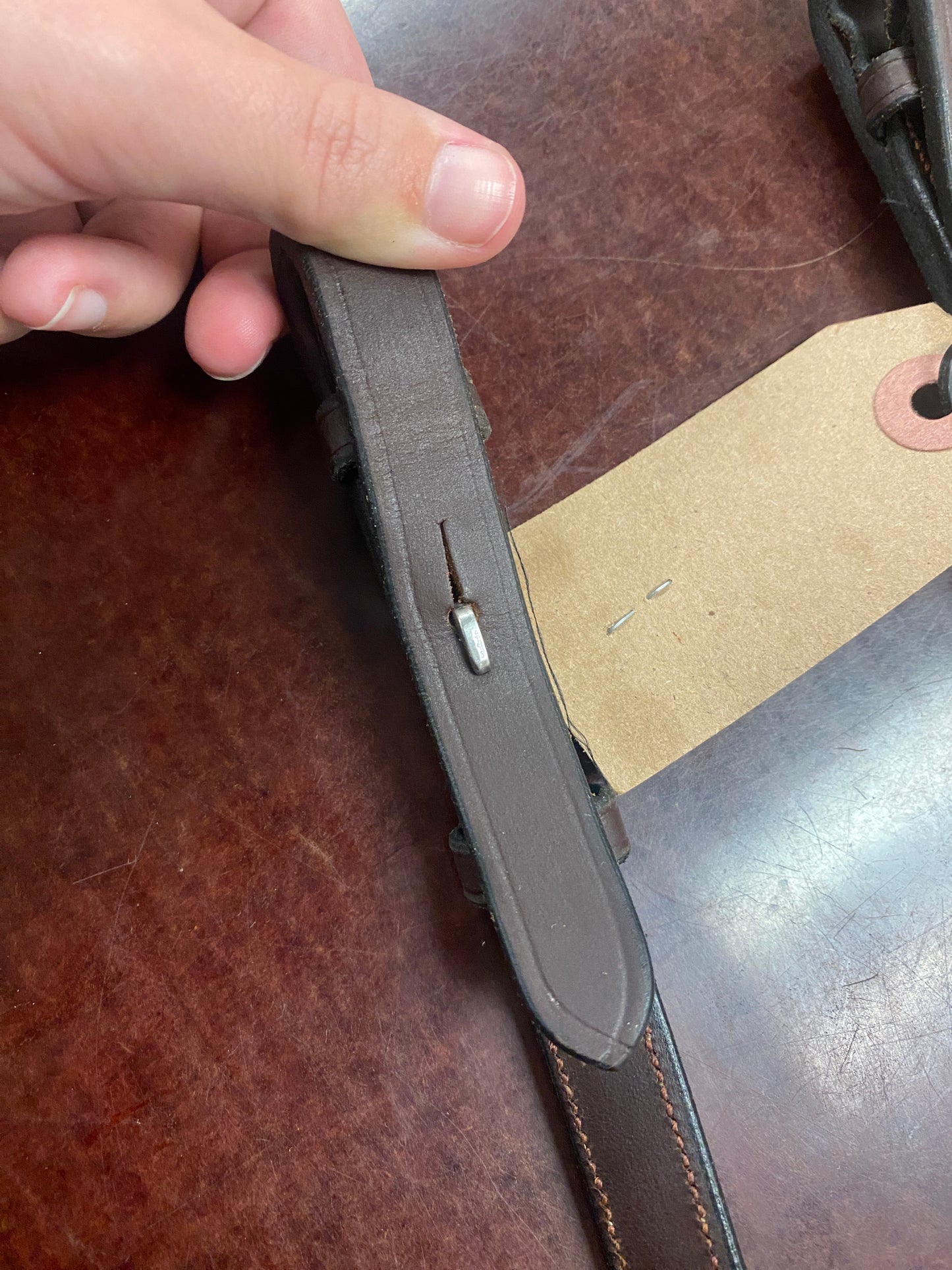 ADT Fancy Stitch Curb Rein