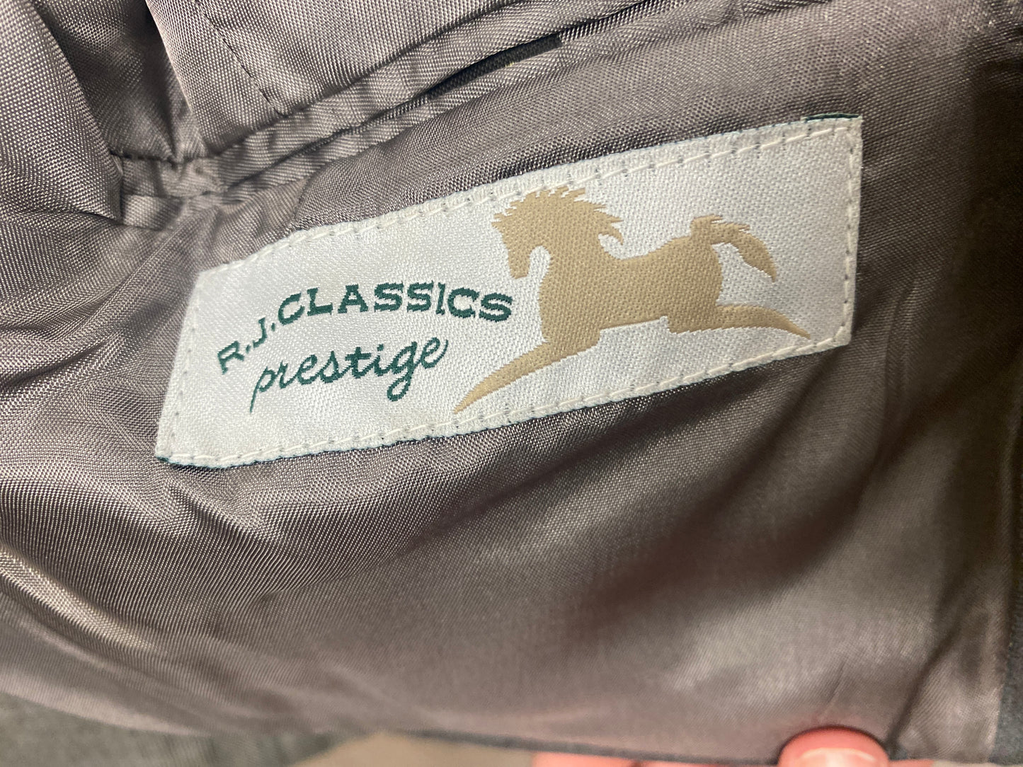 2R Toddler RJ Classics Prestige Hampton Gray Hunt Coat