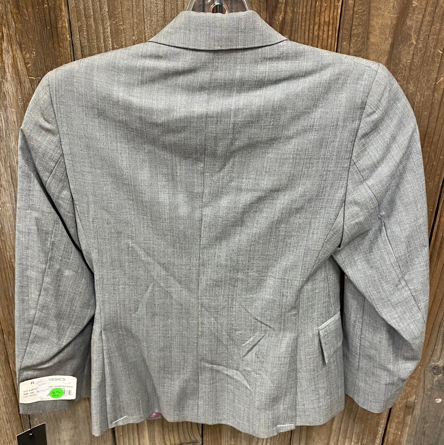 10S Kids Gray RJ Classics Sasha Diamond Collection Hunt Coat