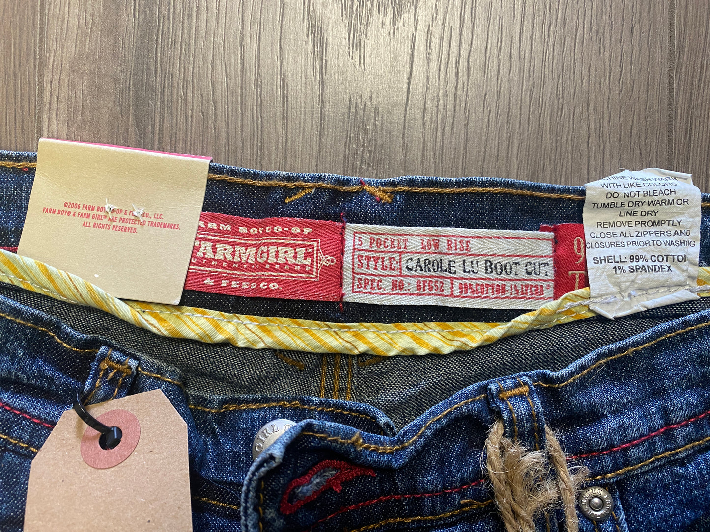 9 Tall Farm Girl Carole-Lu Boot Cut Jeans