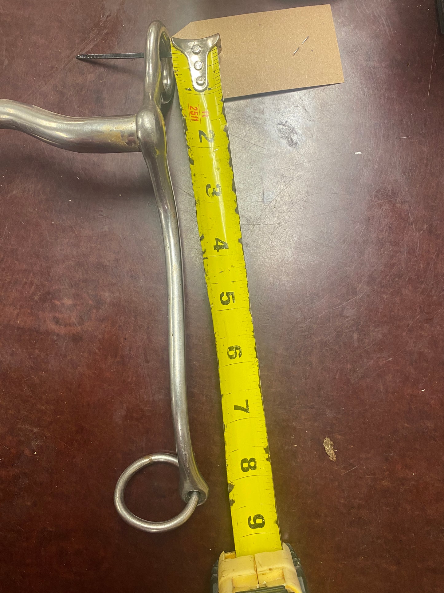 5” Low Port Long Shank Curb Bit