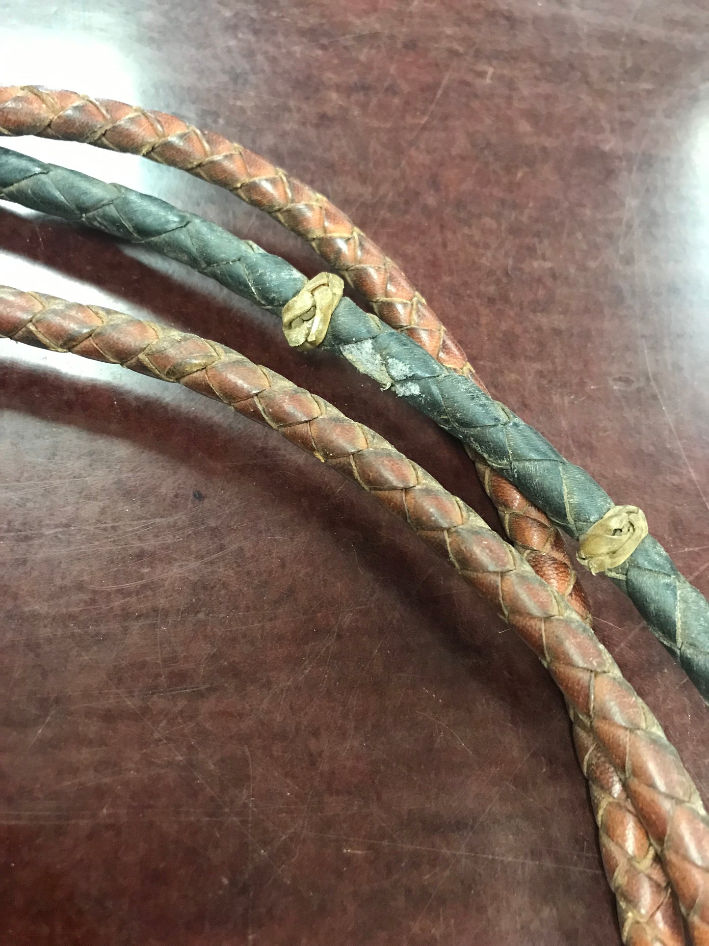Braided Romel reins