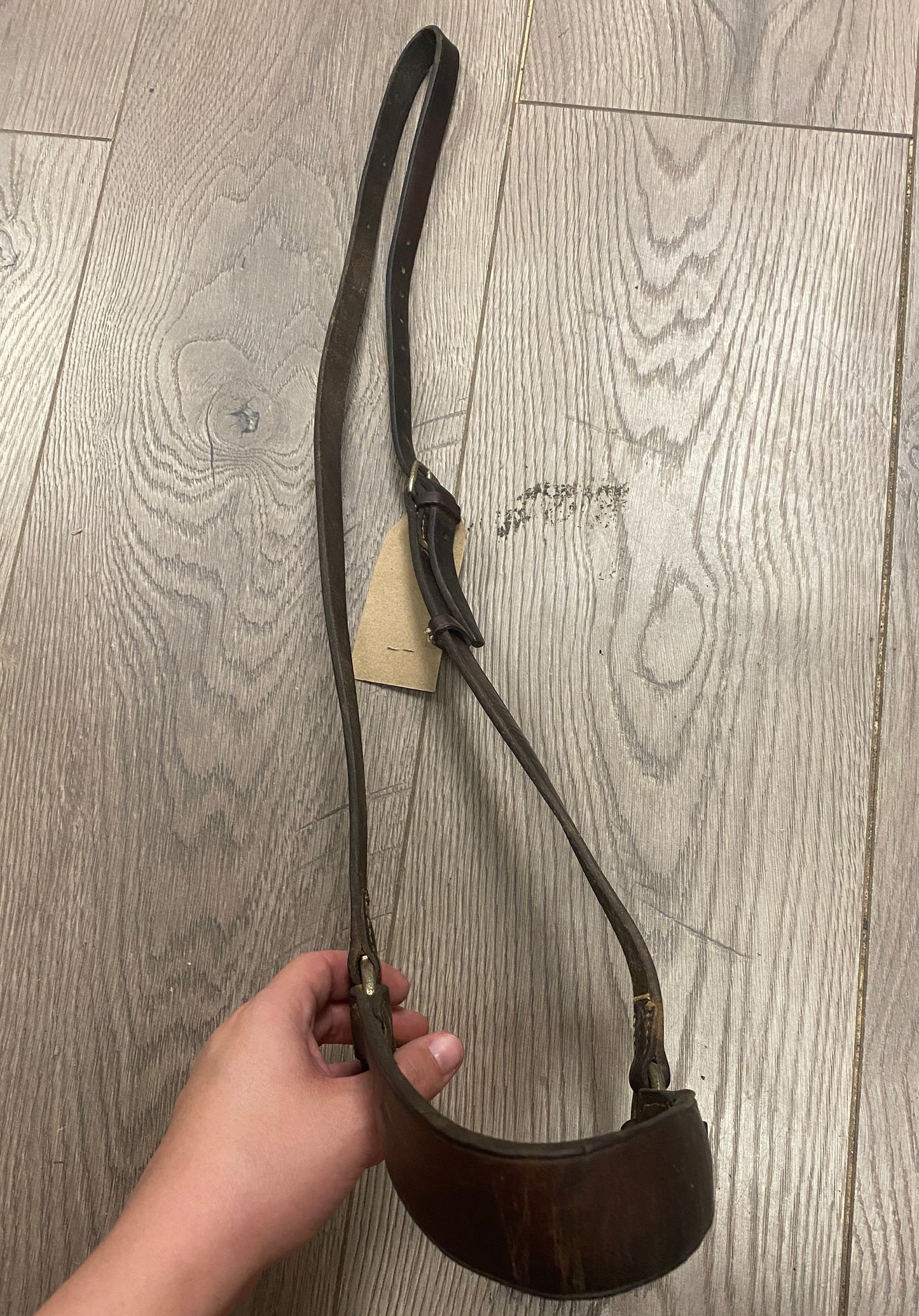Full Drop Leather Noseband