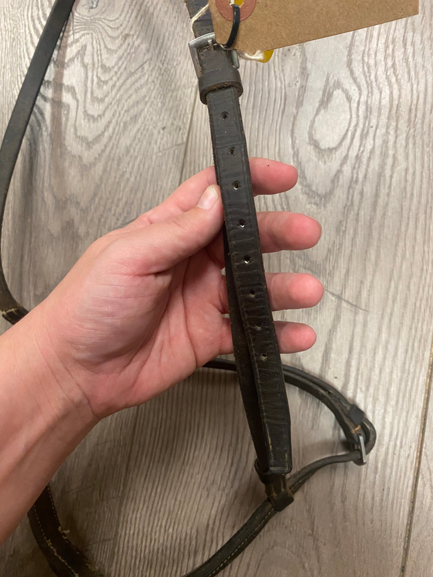 Brown Leather Noseband