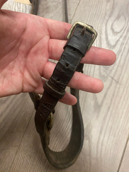 Full Drop Leather Noseband