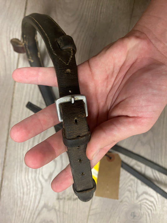Brown Leather Noseband