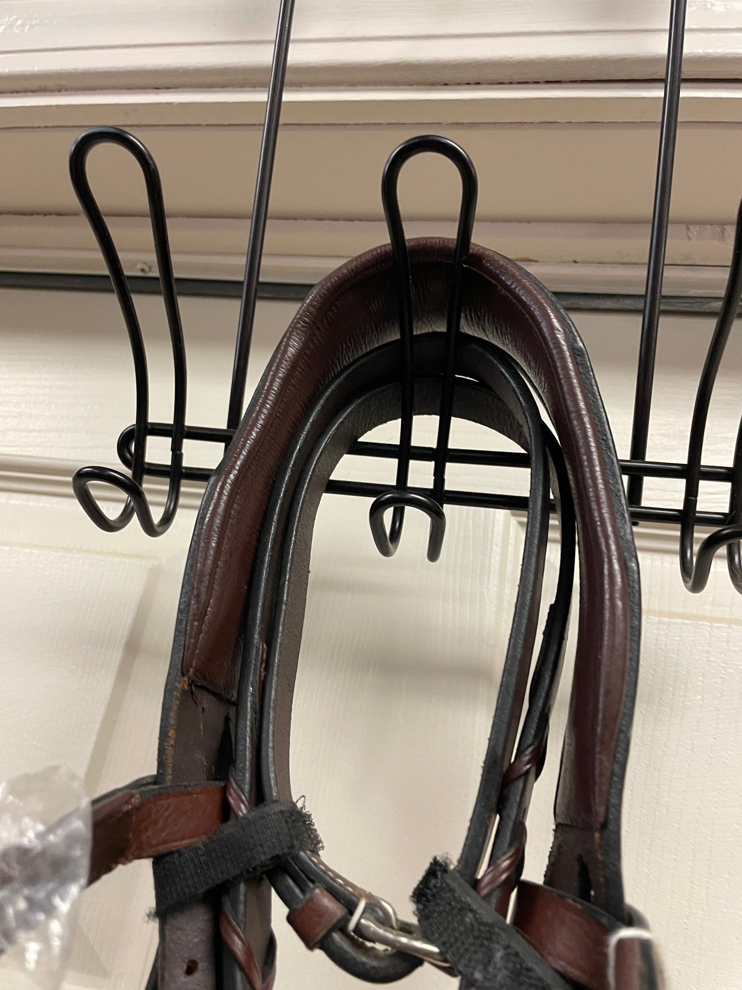 O/S Fancy Padded Hunter Bridle