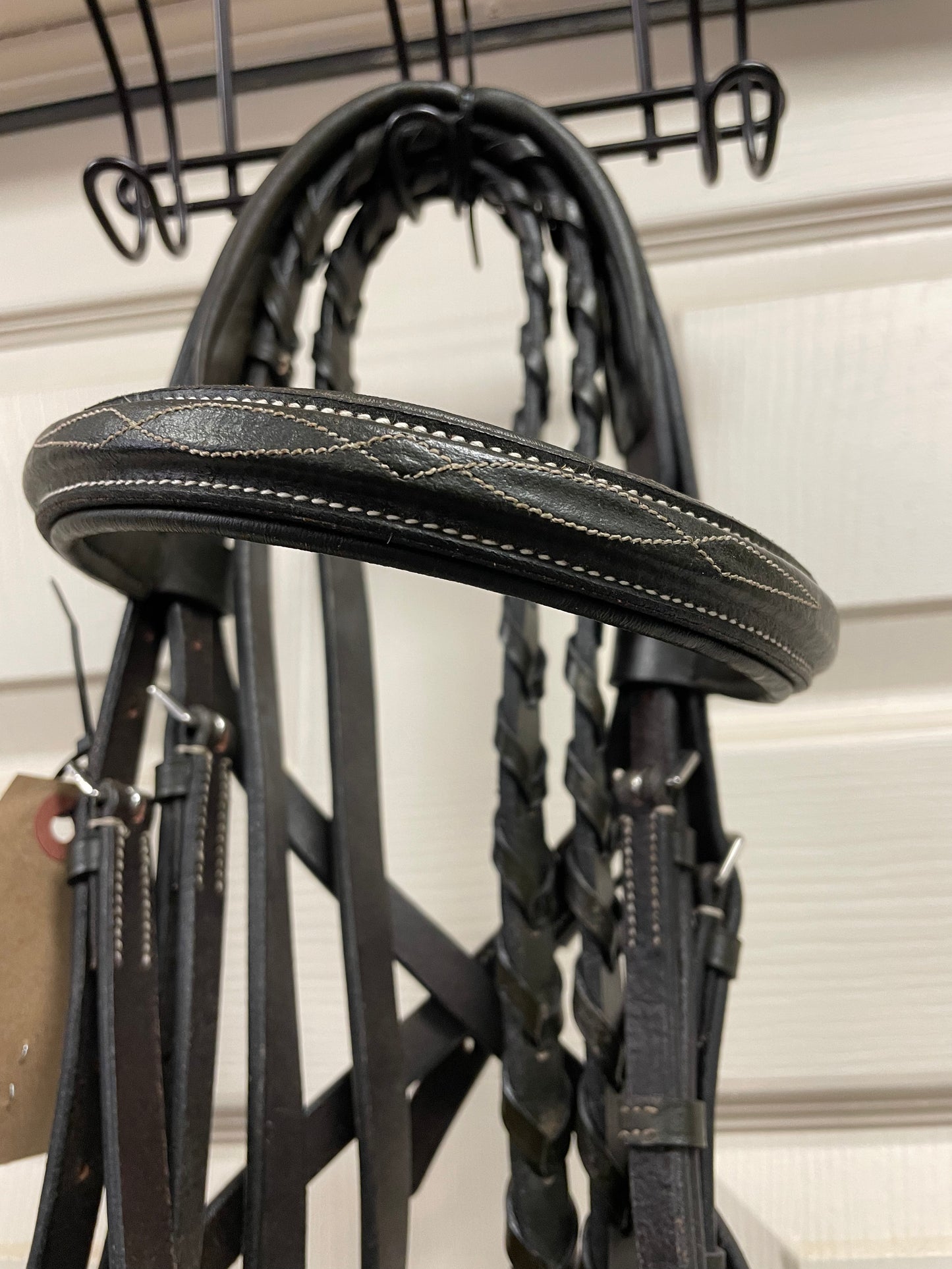 F FANCY PADDED BRIDLE W/LACED REINS