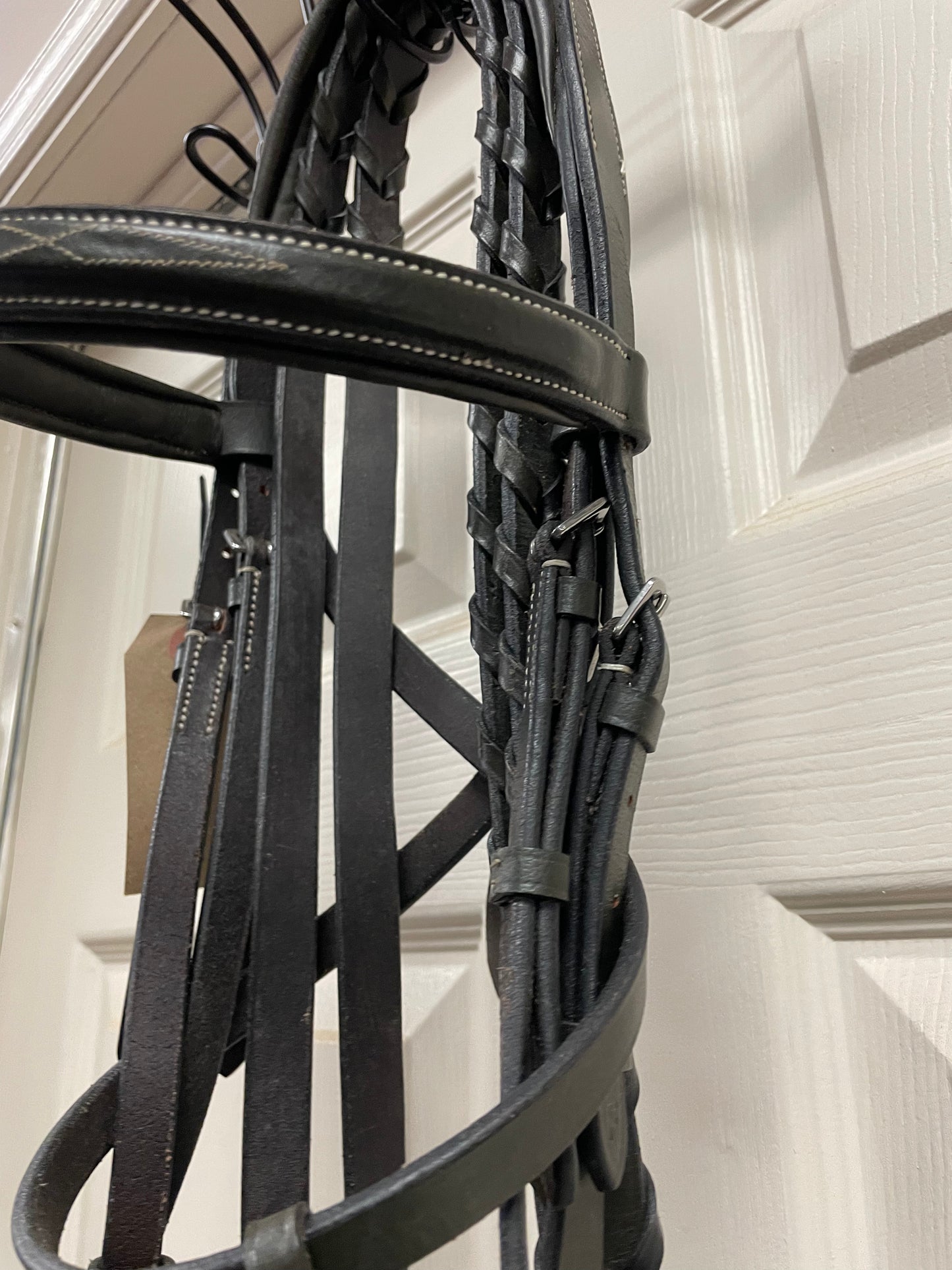 F FANCY PADDED BRIDLE W/LACED REINS