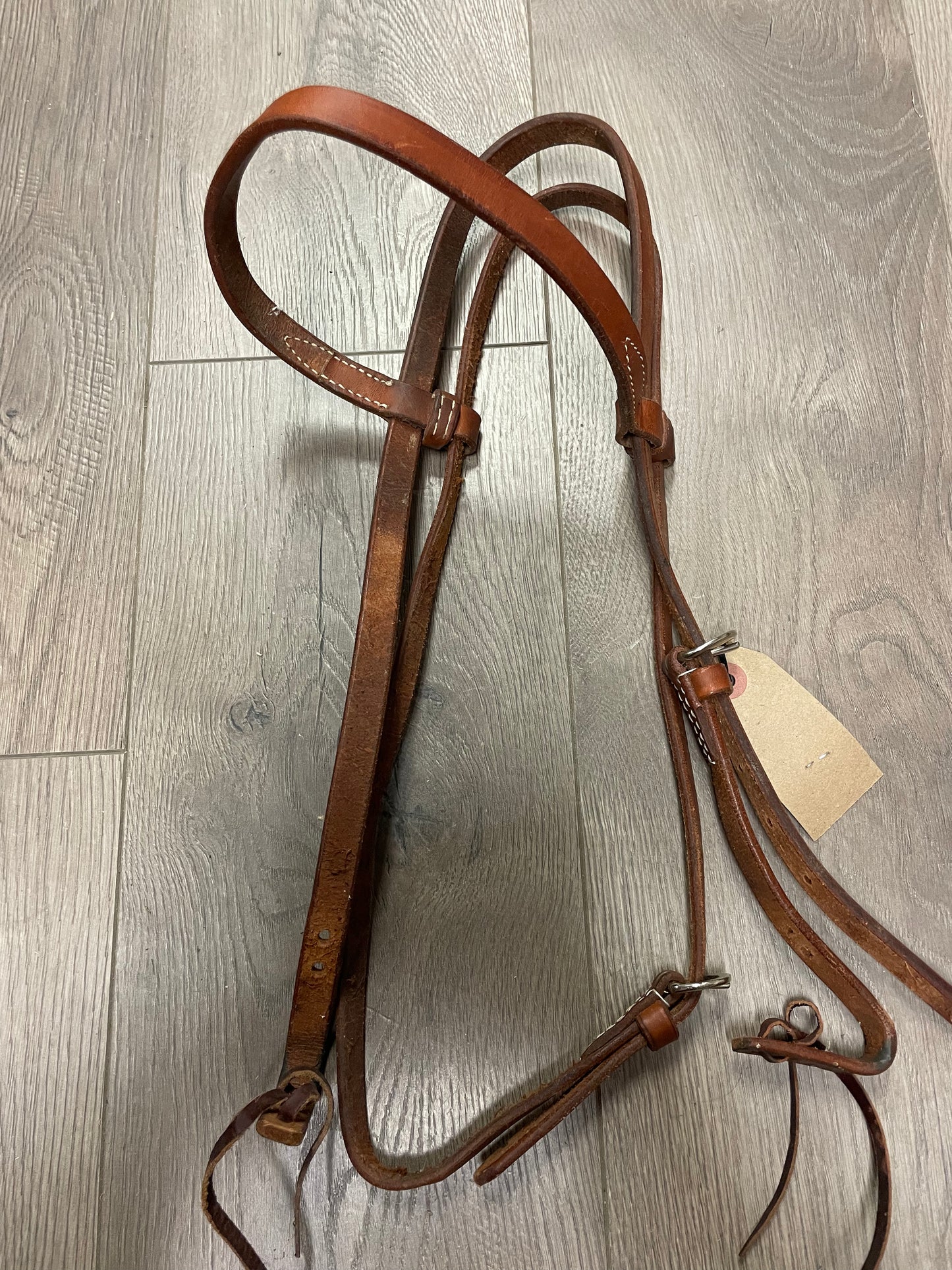 Tan horse size Headstall