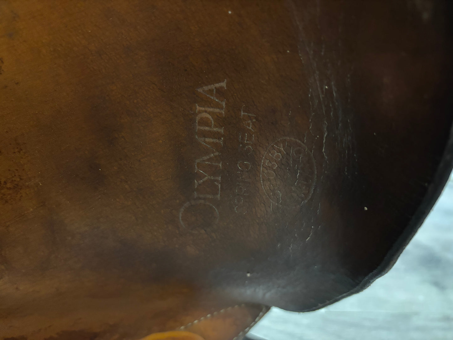 17.5 Crosby Olympia CC jump saddle