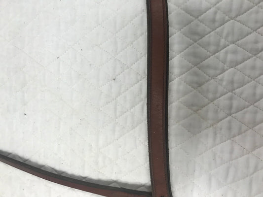 Plain brown noseband