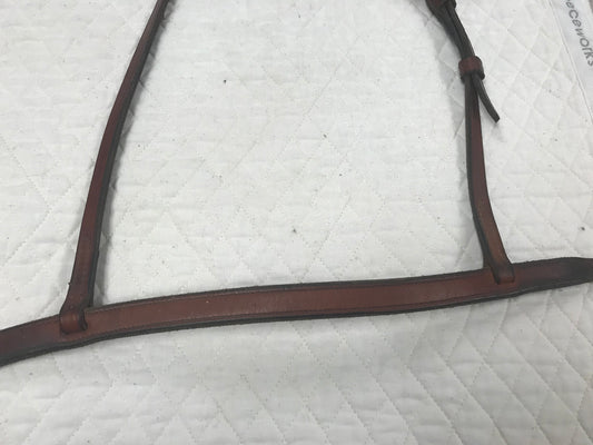 Plain brown noseband