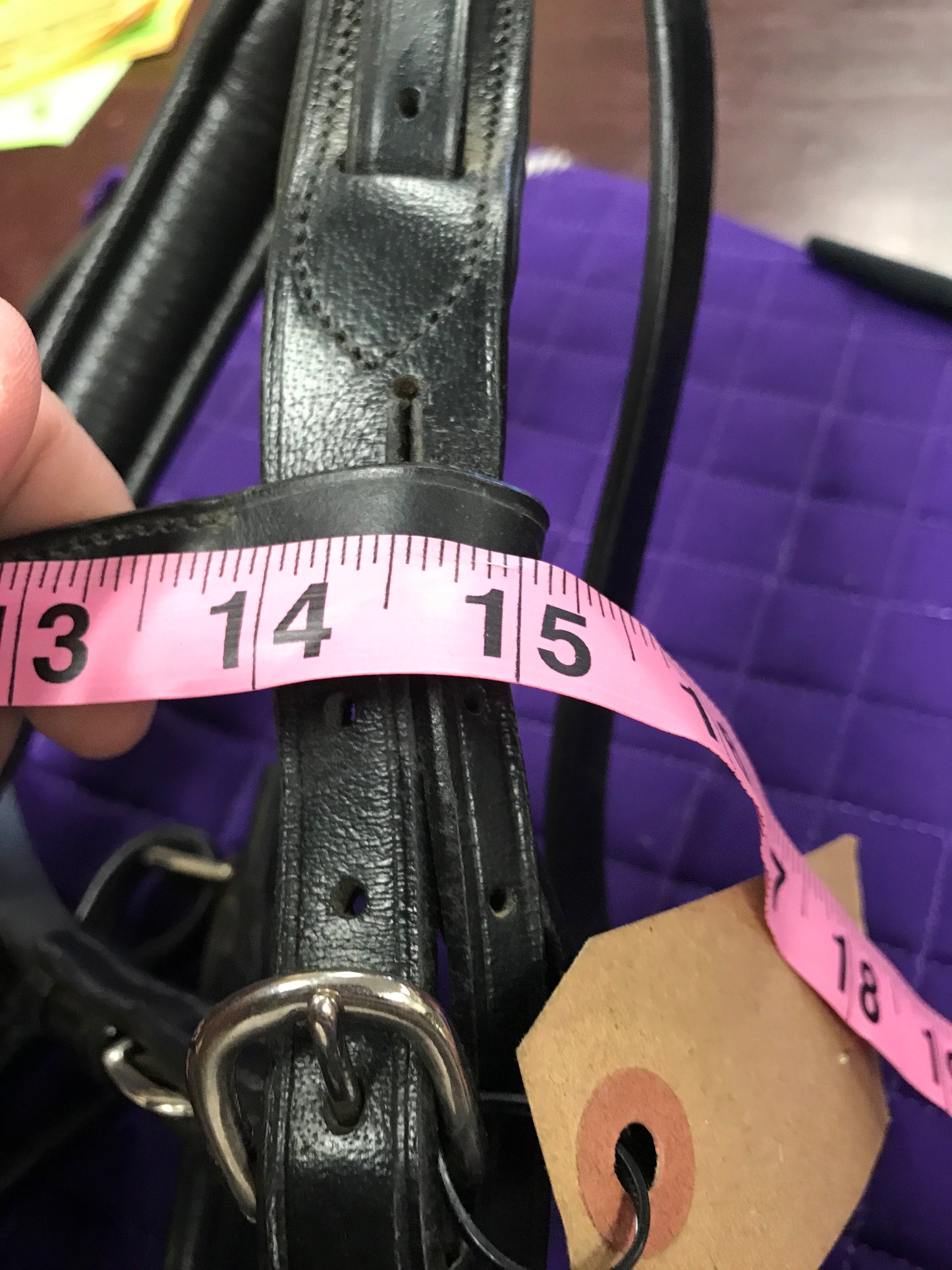 Full Silverleaf double dressage bridle