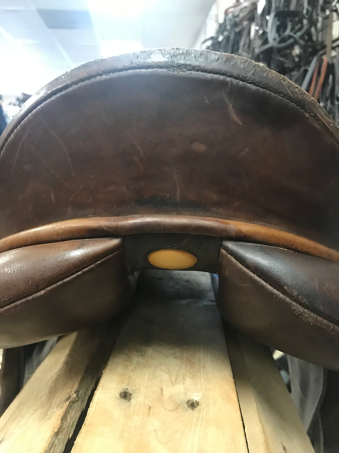 17 Bates Caprilli jump saddle