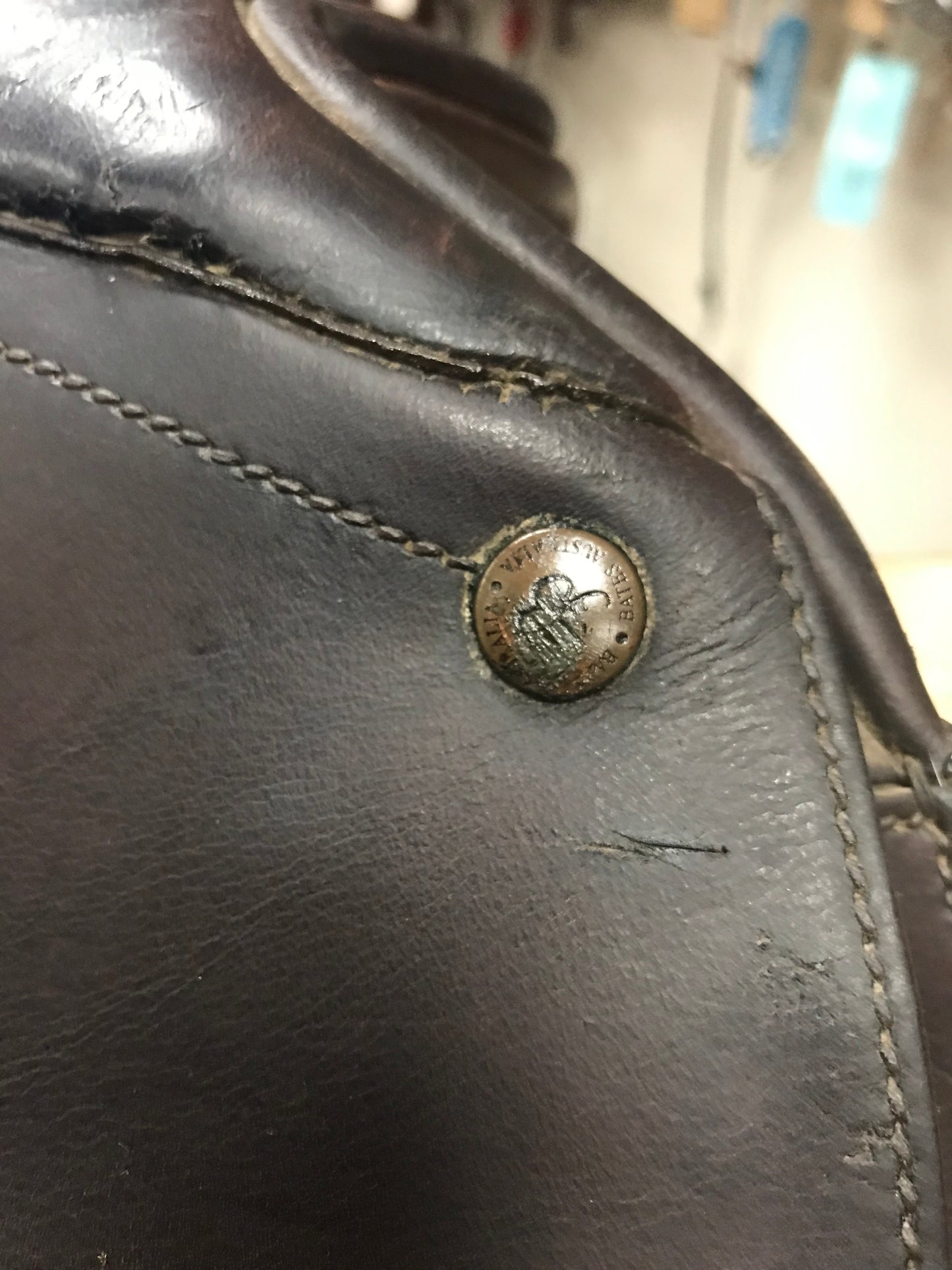 17 Bates Caprilli jump saddle