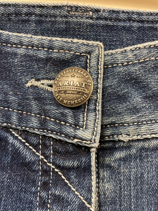 14 Ariat jean breeches blue