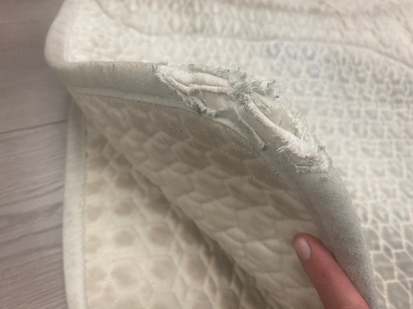 Large Mattes Platinum White Eurofit Dressage Pad