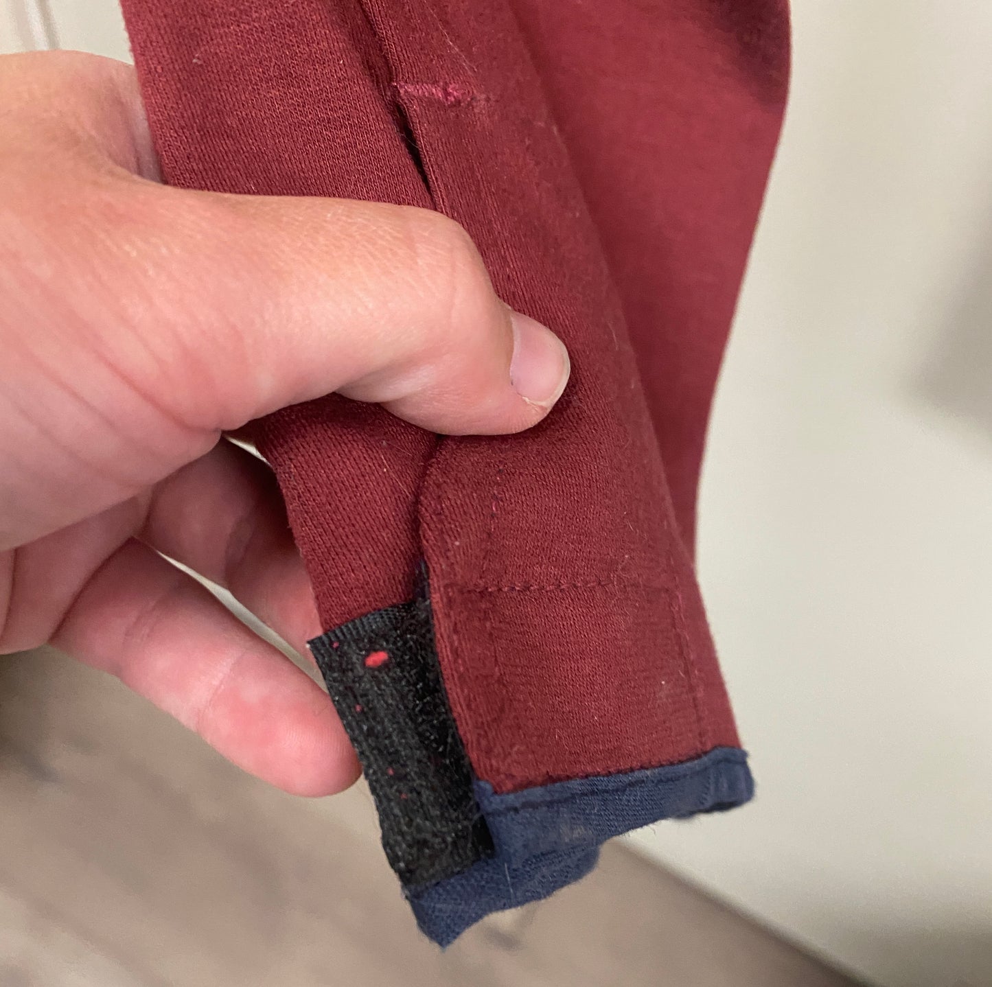 24 EquiComfort Burgundy Full Seat Breeches