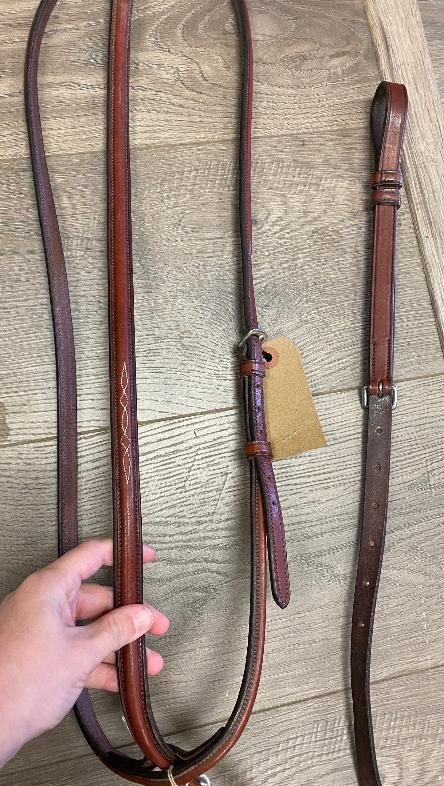 Full/Horse Vespucci Raised Fancy Stitch Standing Martingale