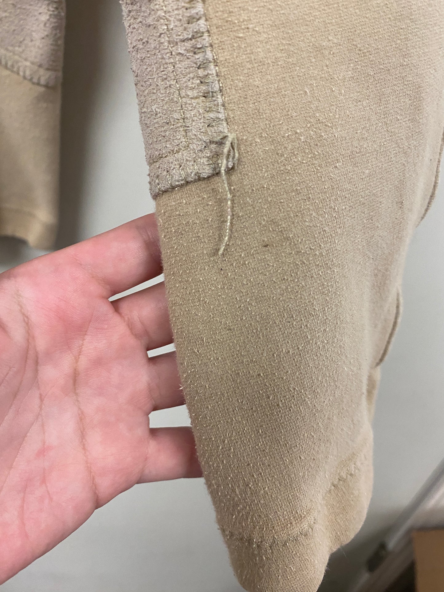 16 Kids Tan Ovation Knee Patch Breeches
