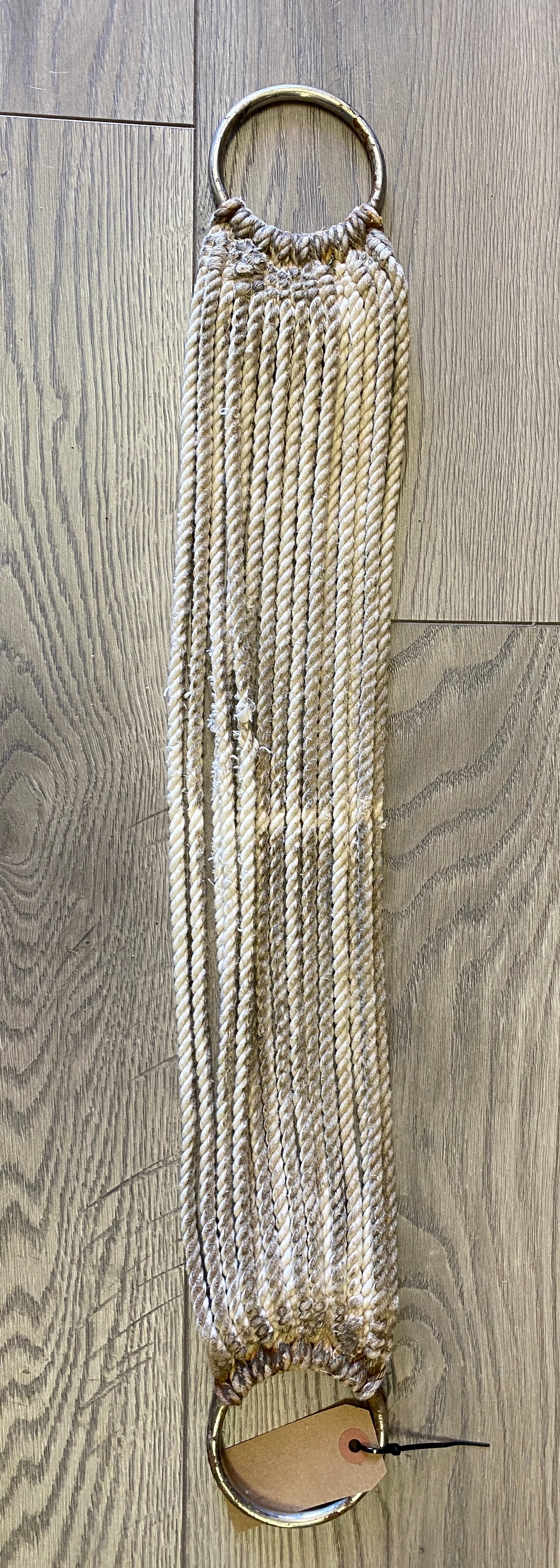28” White Rope Cinch