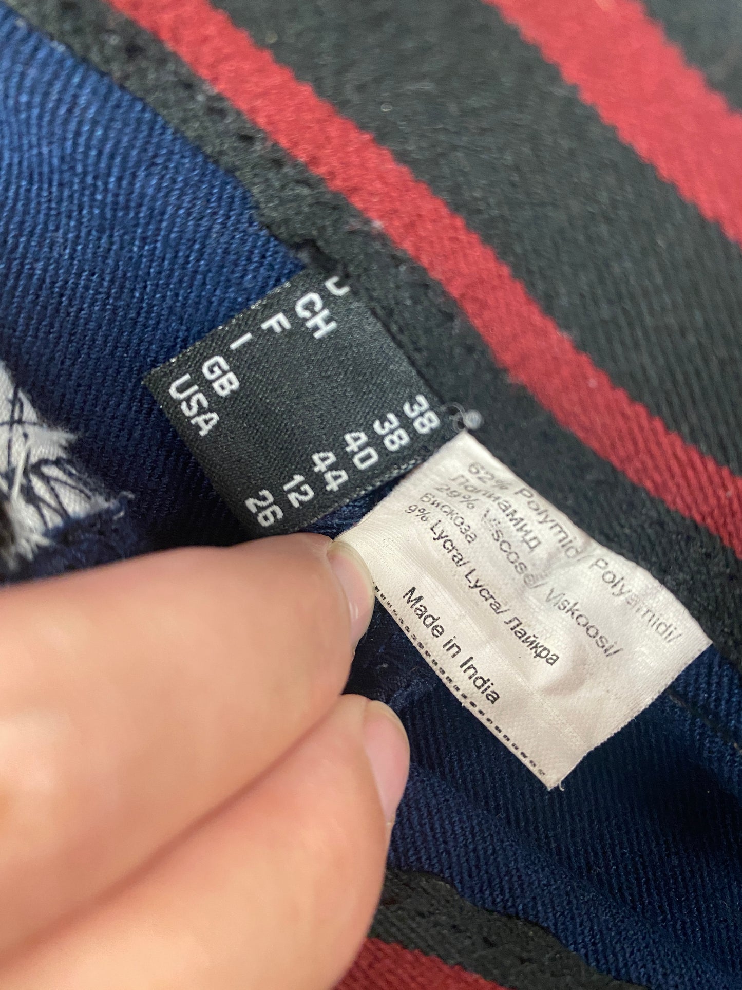 26 Navy Full Seat Breeches