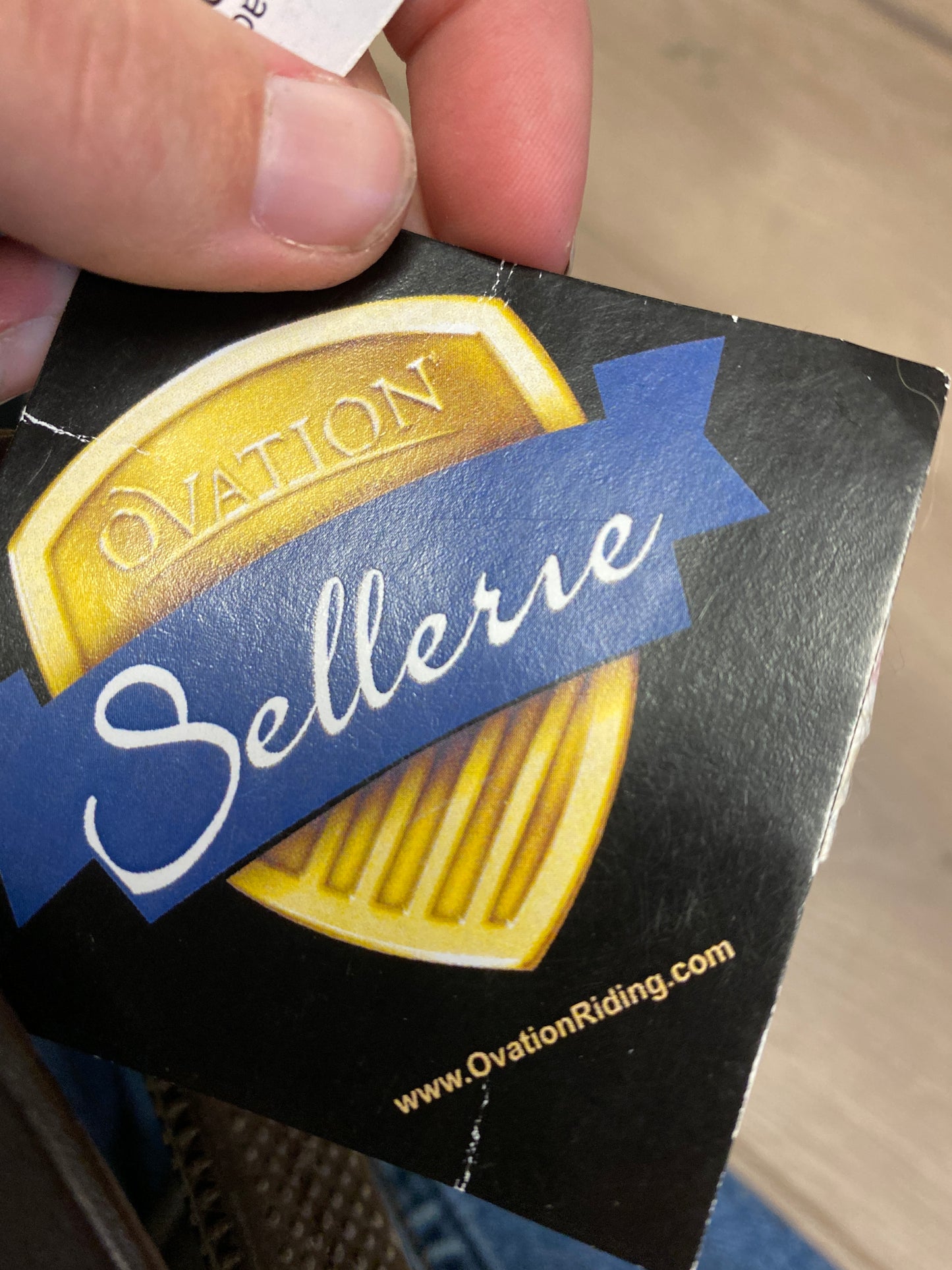 Full/Horse Ovation Figure 8 Fancy Stitch Bridle