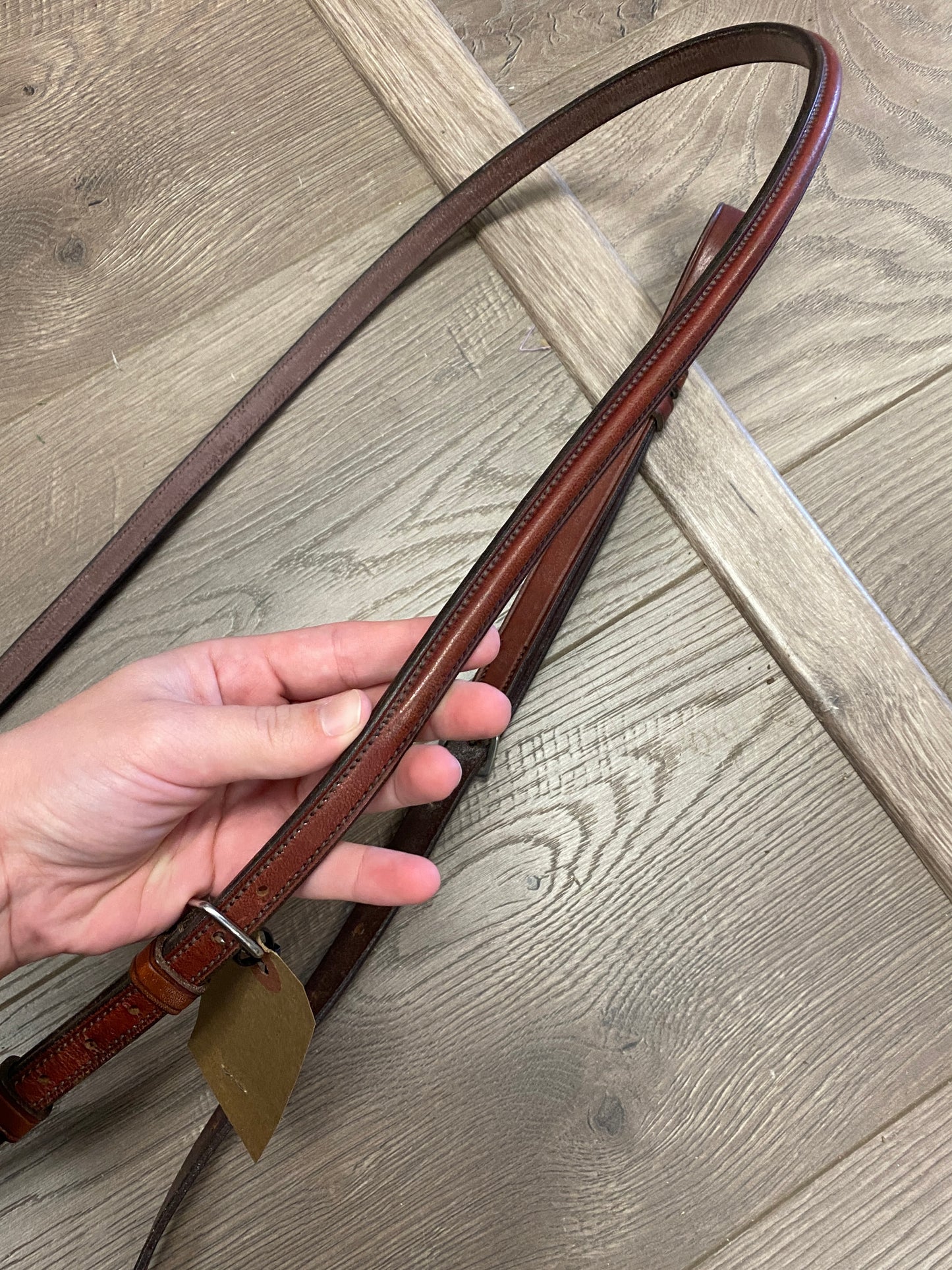 Full/Horse Vespucci Raised Fancy Stitch Standing Martingale